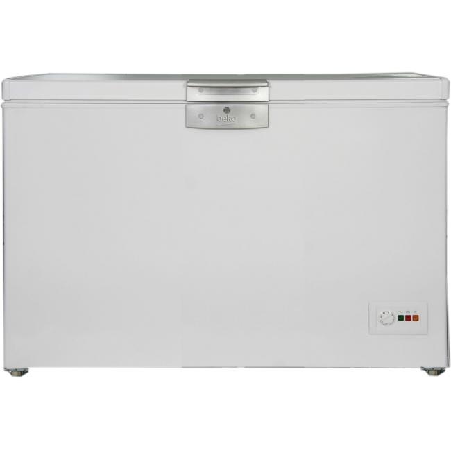 Congélateur coffre – 284L – Froid statique – A+ – L 128,5cm x H 86cm – Blanc BEKO HSA 29520 – – Image 2