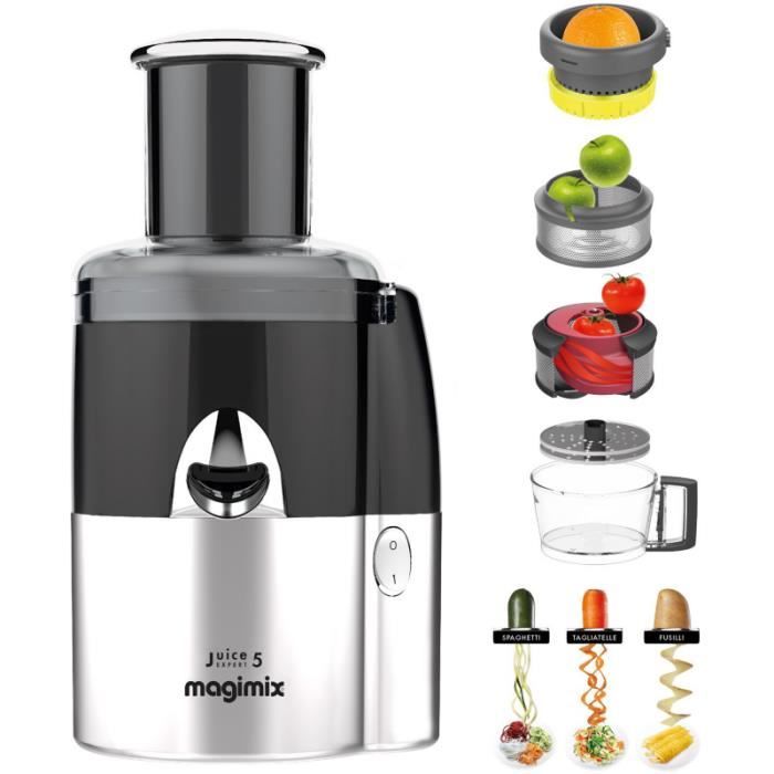 Extracteur de jus Magimix 18093F JUICE EXPERT 5 CHROME/NOIR