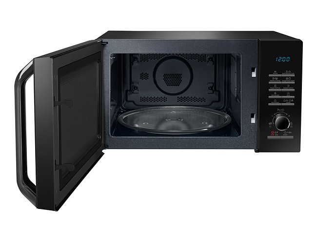 Four micro-ondes multifonction – 28L – 900 W – Grill 1500 W – Chaleur tournante 2100 W – Noir – Image 2