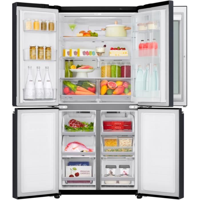 Réfrigérateur multi portes LG GMQ844MCKV InstaView Door in door – Image 2