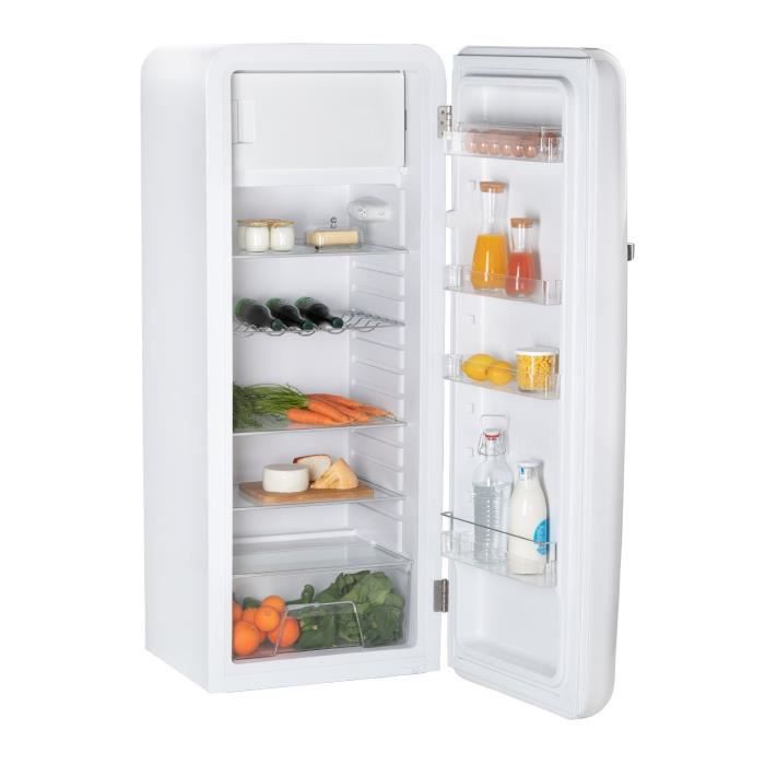 Réfrigérateur Frigo Blanc 150M IKOHS RETRO – 260L A+ 2ans garantie vintage – Image 4
