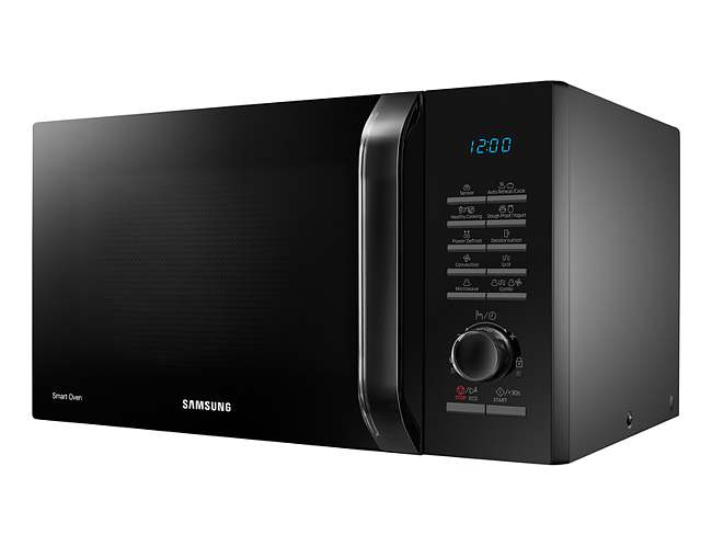 Four micro-ondes multifonction – 28L – 900 W – Grill 1500 W – Chaleur tournante 2100 W – Noir – Image 3