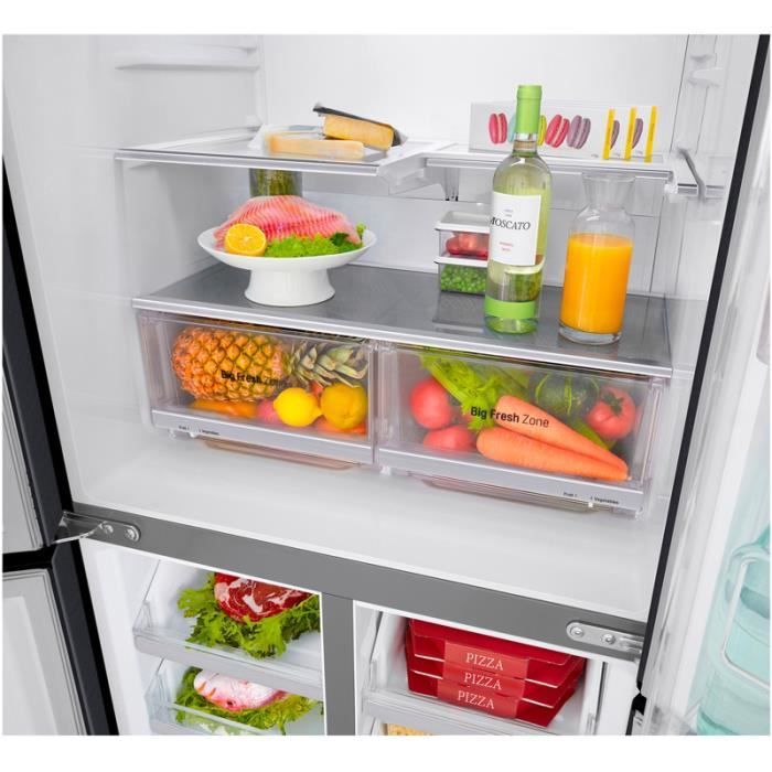 Réfrigérateur multi portes LG GMQ844MCKV InstaView Door in door – Image 3