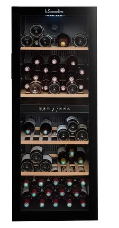 LA SOMMELIERE Cave à Vin Double Zone SLS90DZ 91 Bouteilles – Image 4