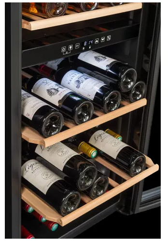 LA SOMMELIERE Cave à Vin Double Zone SLS90DZ 91 Bouteilles – Image 3