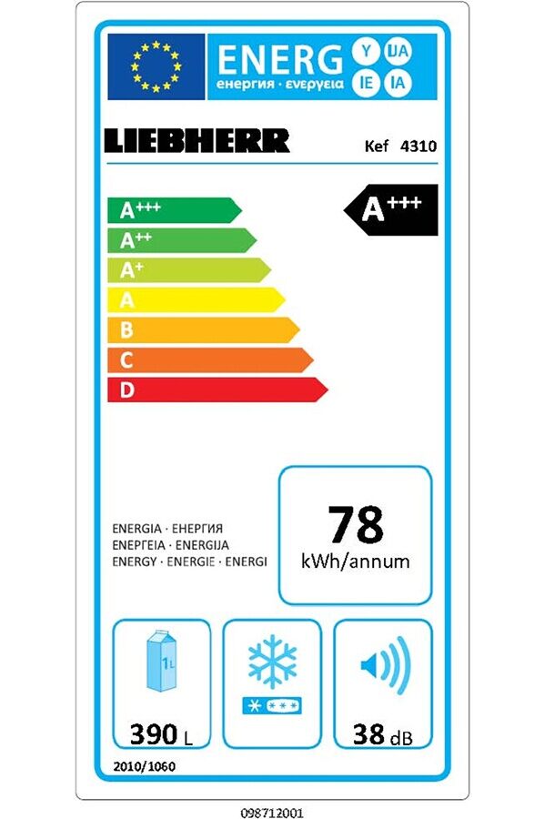 Réfrigérateur 1 porte LIEBHERR KEF4310 BLU PERFORMANCE – Image 4