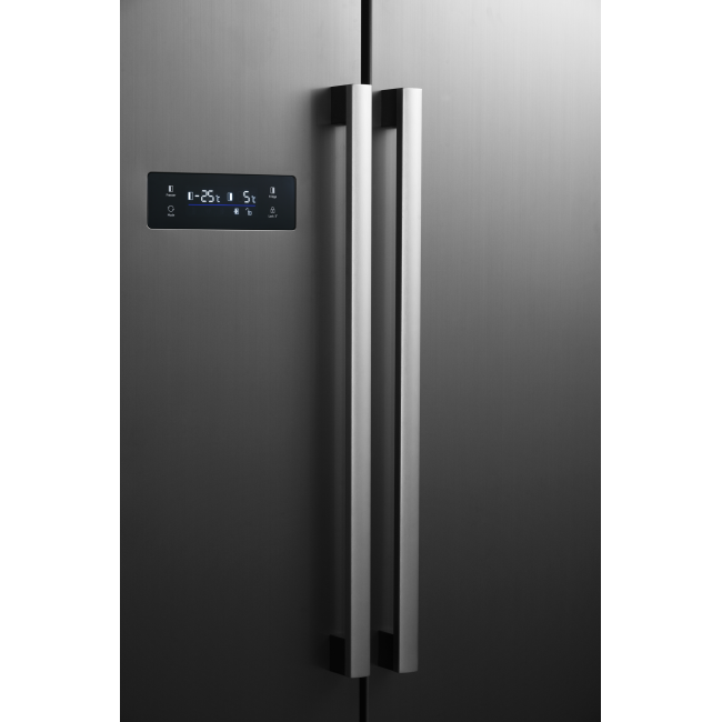 Réfrigérateur américain – 436L (291+142) – Froid Ventilé Neo Frost – A+ -L64 x H177,70 cm – Inox BEKO – GNO4321XP – – Image 2