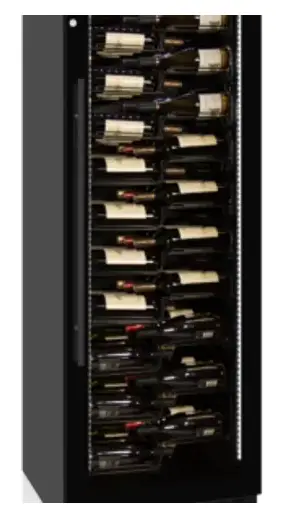 LE CHAI Cave à Vin Pro – 132 bouteilles – Noir – 1320 M
