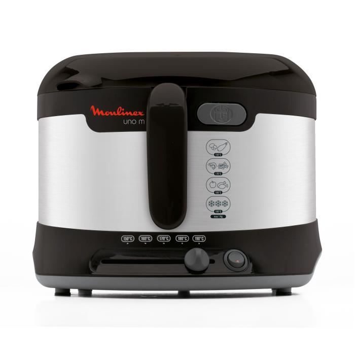 MOULINEX AF133D10 Friteuse électrique classique Uno M – Noir