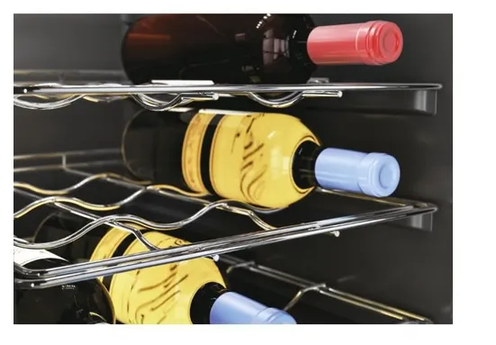 CANDY Cave À Vin De Service – 41 Bouteilles – Pose Libre – Noir – Cwc150em/n – Image 3